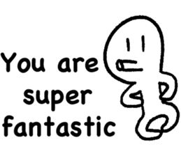 I'm a positive man! sticker #12702995