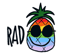 Pine-kun in Paradise sticker #12704284