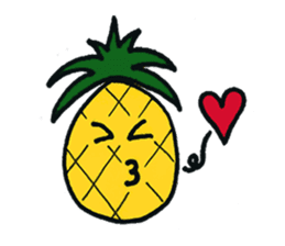 Pine-kun in Paradise sticker #12704286