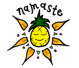 Pine-kun in Paradise sticker #12704289