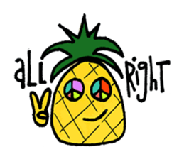 Pine-kun in Paradise sticker #12704295