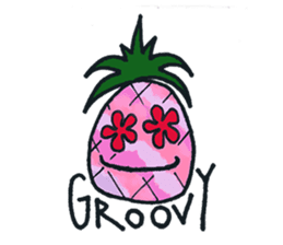 Pine-kun in Paradise sticker #12704296