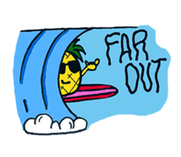 Pine-kun in Paradise sticker #12704299