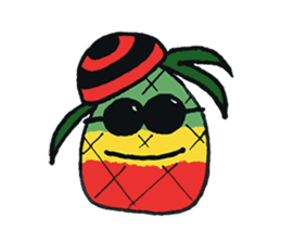 Pine-kun in Paradise sticker #12704308