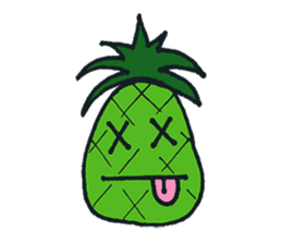 Pine-kun in Paradise sticker #12704309