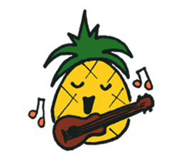 Pine-kun in Paradise sticker #12704315