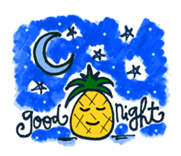 Pine-kun in Paradise sticker #12704317