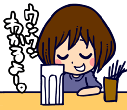 Sumire and Necopanda 0002 sticker #12704481