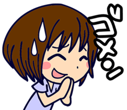 Sumire and Necopanda 0002 sticker #12704486