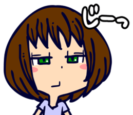 Sumire and Necopanda 0002 sticker #12704487