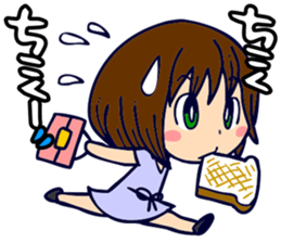 Sumire and Necopanda 0002 sticker #12704490