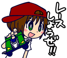 Sumire and Necopanda 0002 sticker #12704499