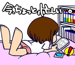 Sumire and Necopanda 0002 sticker #12704505