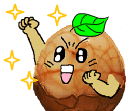 boiled egg in tea sticker #12704919