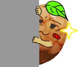 boiled egg in tea sticker #12704926