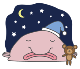 Psychrolutes marcidus-baba sticker #12704961
