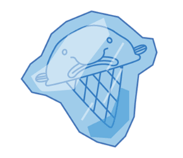 Psychrolutes marcidus-baba sticker #12704965