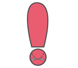 Psychrolutes marcidus-baba sticker #12704967