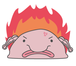 Psychrolutes marcidus-baba sticker #12704974