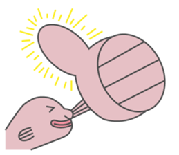 Psychrolutes marcidus-baba sticker #12704981