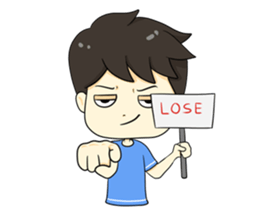 The yong boy so troll sticker #12705938