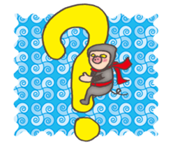 Korean pig Ninja sticker #12706401