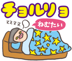 Korean pig Ninja sticker #12706405