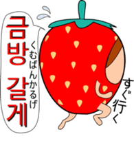 Mr.Strawberry (korean) sticker #12706531