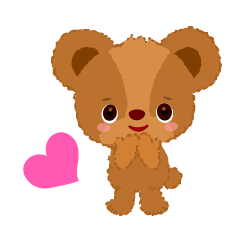 Bear Rin-Run-Ran Sticker