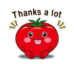 Smile sticker of vegetables sticker #12708031