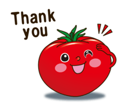 Smile sticker of vegetables sticker #12708032