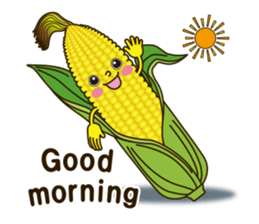 Smile sticker of vegetables sticker #12708054