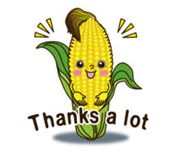 Smile sticker of vegetables sticker #12708055