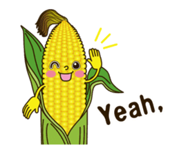 Smile sticker of vegetables sticker #12708058