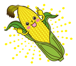 Smile sticker of vegetables sticker #12708059