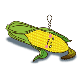 Smile sticker of vegetables sticker #12708061