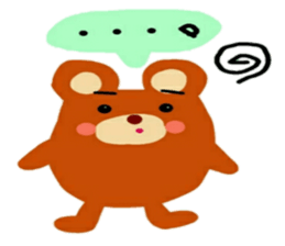 Daily life of cute animals sticker #12709280