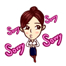 Miss.Cha sticker #12709377