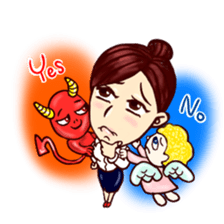 Miss.Cha sticker #12709407