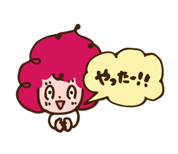 happy girl -luckpy chan- sticker #12709976
