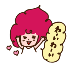 happy girl -luckpy chan- sticker #12709978