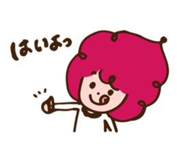 happy girl -luckpy chan- sticker #12709983