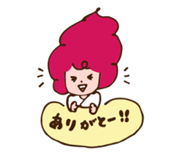 happy girl -luckpy chan- sticker #12709991