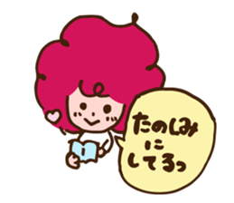 happy girl -luckpy chan- sticker #12710001