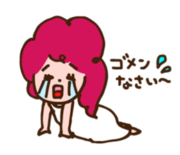 happy girl -luckpy chan- sticker #12710005