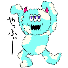 cotton candy Jr.'s sticker