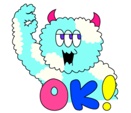 cotton candy Jr.'s sticker sticker #12710934