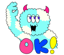 cotton candy Jr.'s sticker sticker #12710934