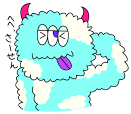 cotton candy Jr.'s sticker sticker #12710935