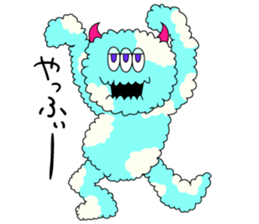 cotton candy Jr.'s sticker sticker #12710952